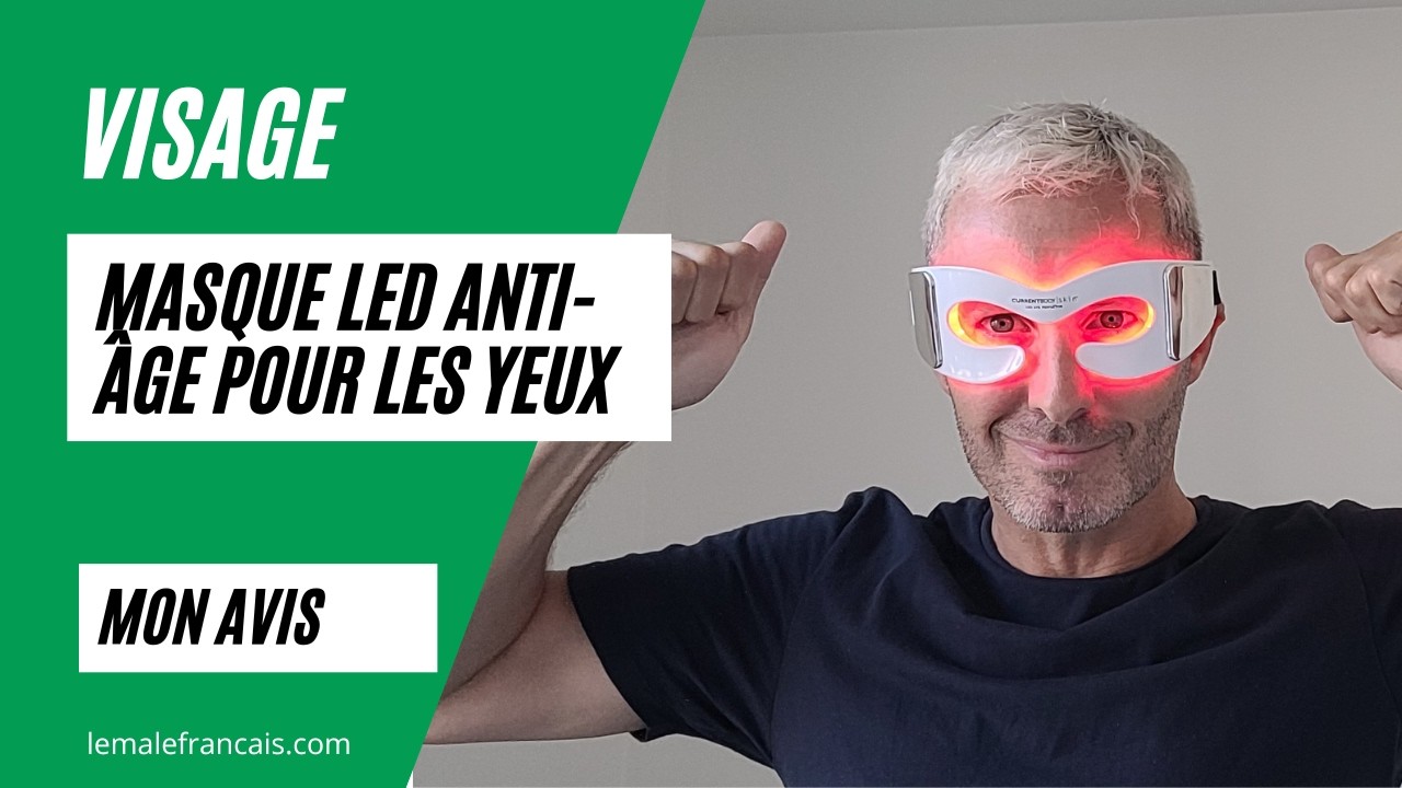 Masque Led anti-âge pour les yeux : mon avis