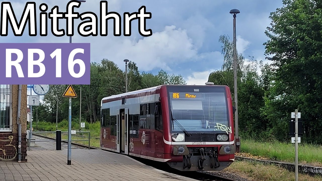 Mitfahrt | LVT/S | Linie RB16 | Neustrelitz Hbf - Mirow