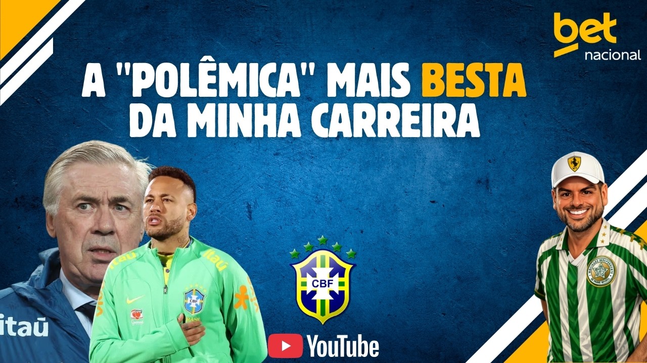 Ancelotti ou Neymar? A polêmica mais besta do mundo