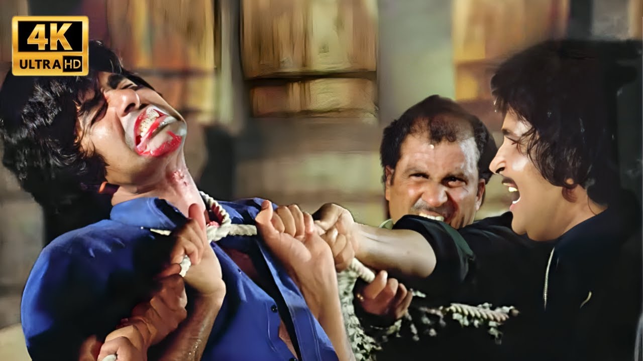 तुम लोग मुझे ढूंढ रहे हो और मैं तुम्हारा यहाँ इंतज़ार कर रहा हु | Amitabh Bachchan | Deewar | Action