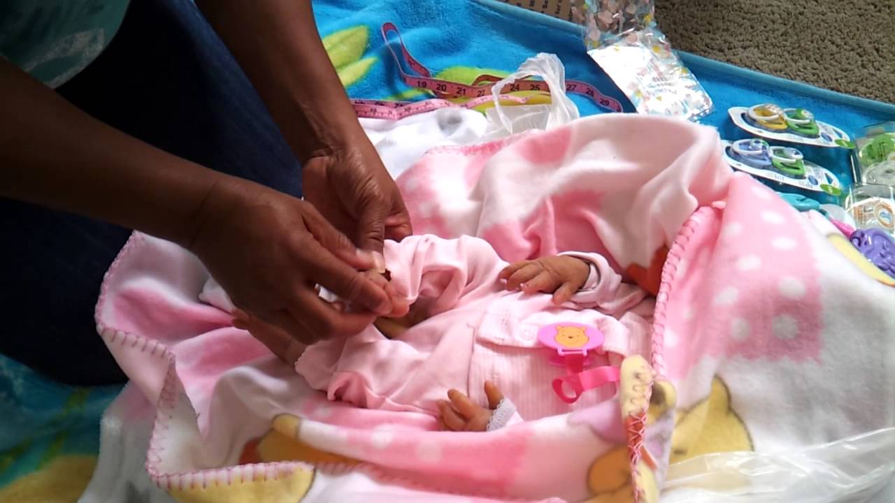 my box opening of my silicone baby