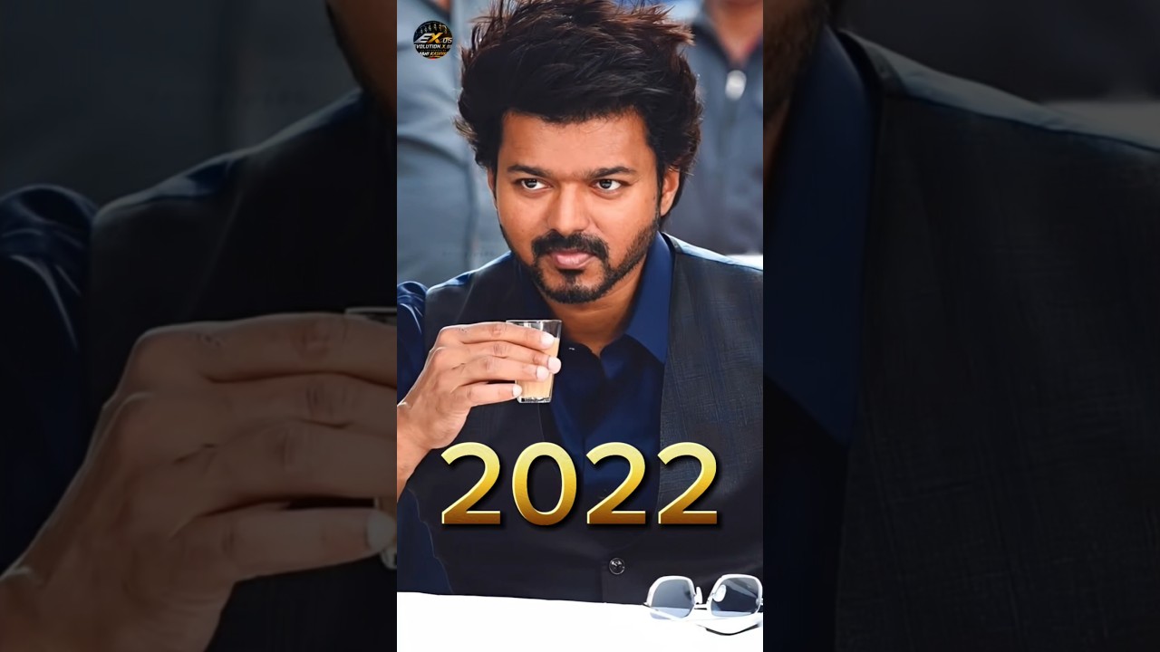 Vijay thalapati 😎💪..(Now tamilnadu CM) Then and now 2015 vs 2026 #viral #shorts