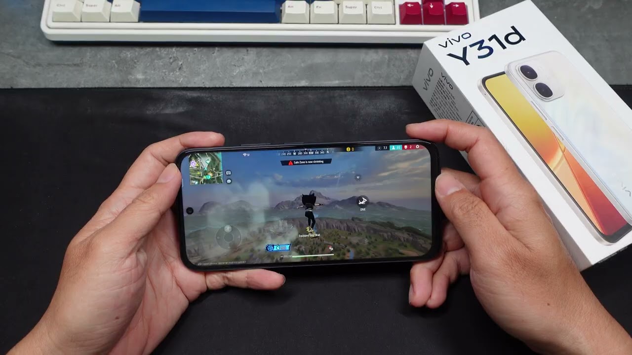 ViVo Y31d Free Fire Gaming Test | Snapdragon 6s Gen 2 4G