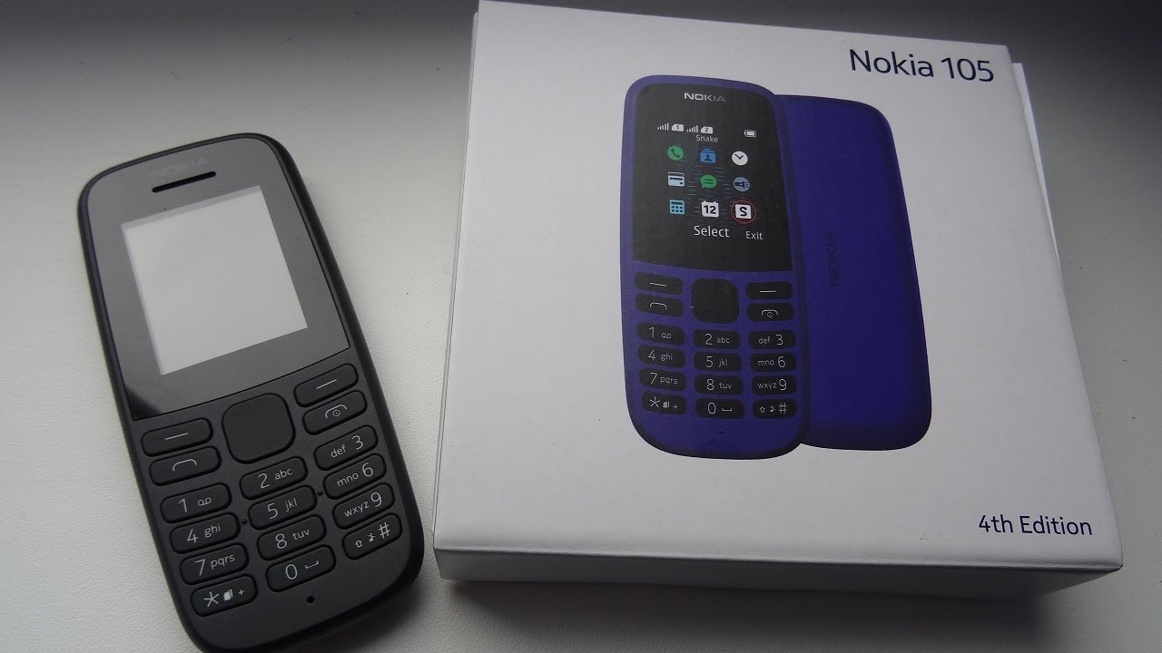 NOKIA 105 Dual Sim ( 2019 ) - Unboxing / Menu & Ringtones  - Classic Phone