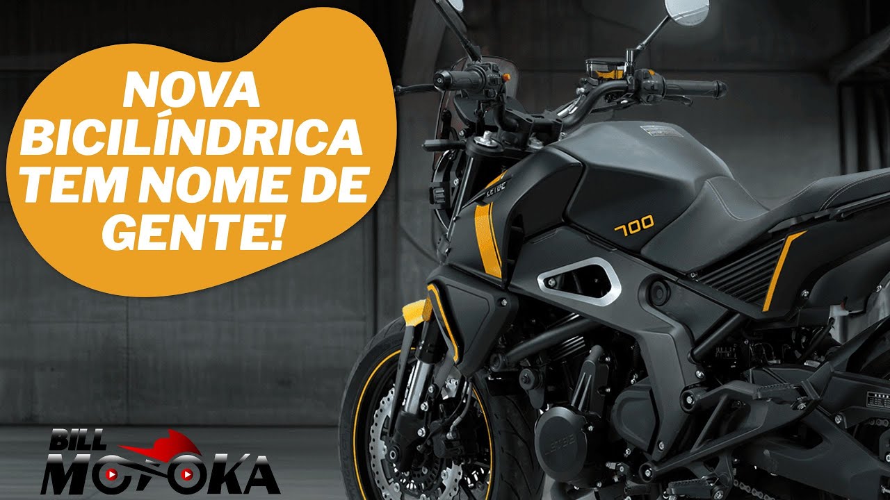 Essa nova bicilíndrica tem nome de gente! Acho que NUNCA vi isso, vem que eu te conto tudo, MOTO TOP