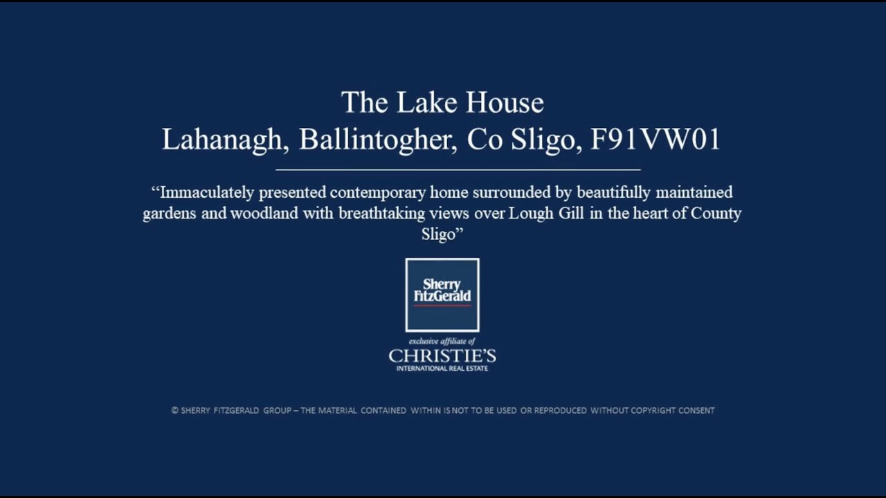 The Lake House, Lahanagh, Ballintogher, Co Sligo