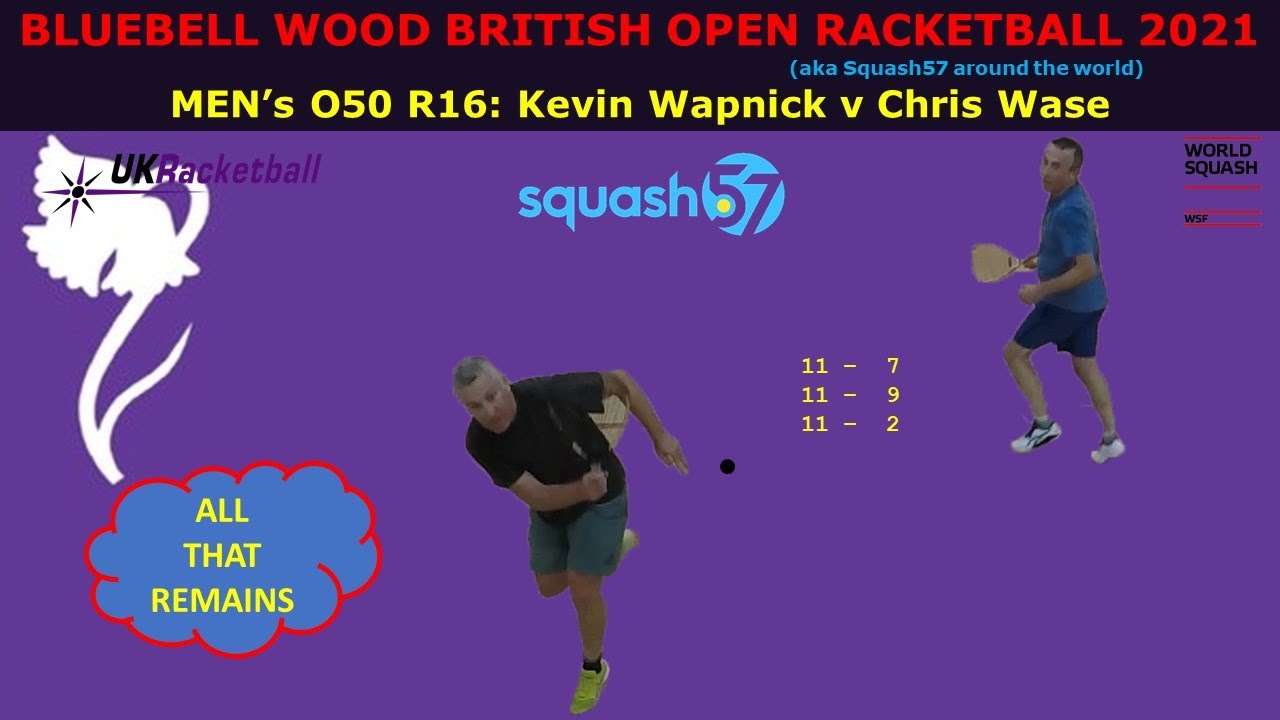 BRITISH OPEN 2021 M O50 R16: CHRIS WASE v (KEVIN) CRAIG WAPNICK