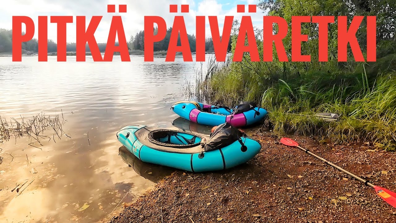 Packraft-päiväretki 34 km | Kymijoki Pernoonhaara syyskuussa