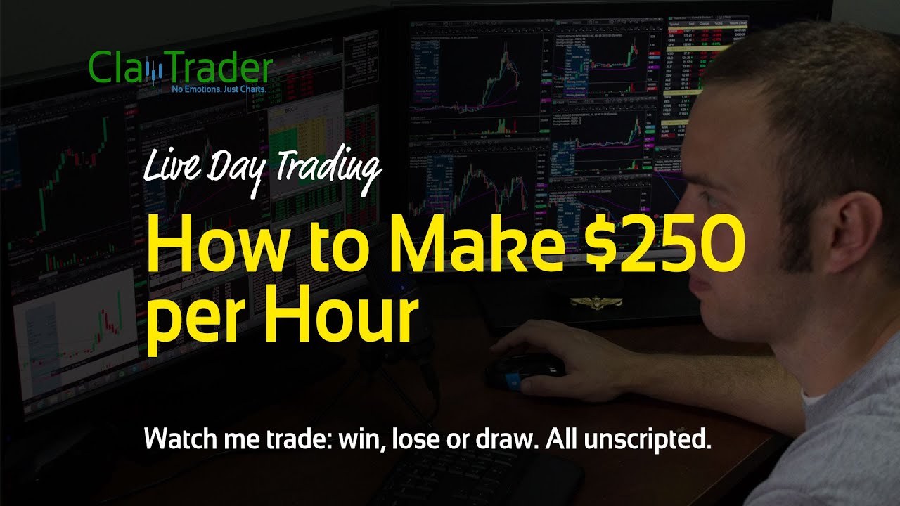 Live Day Trading - How to Make $250 per Hour