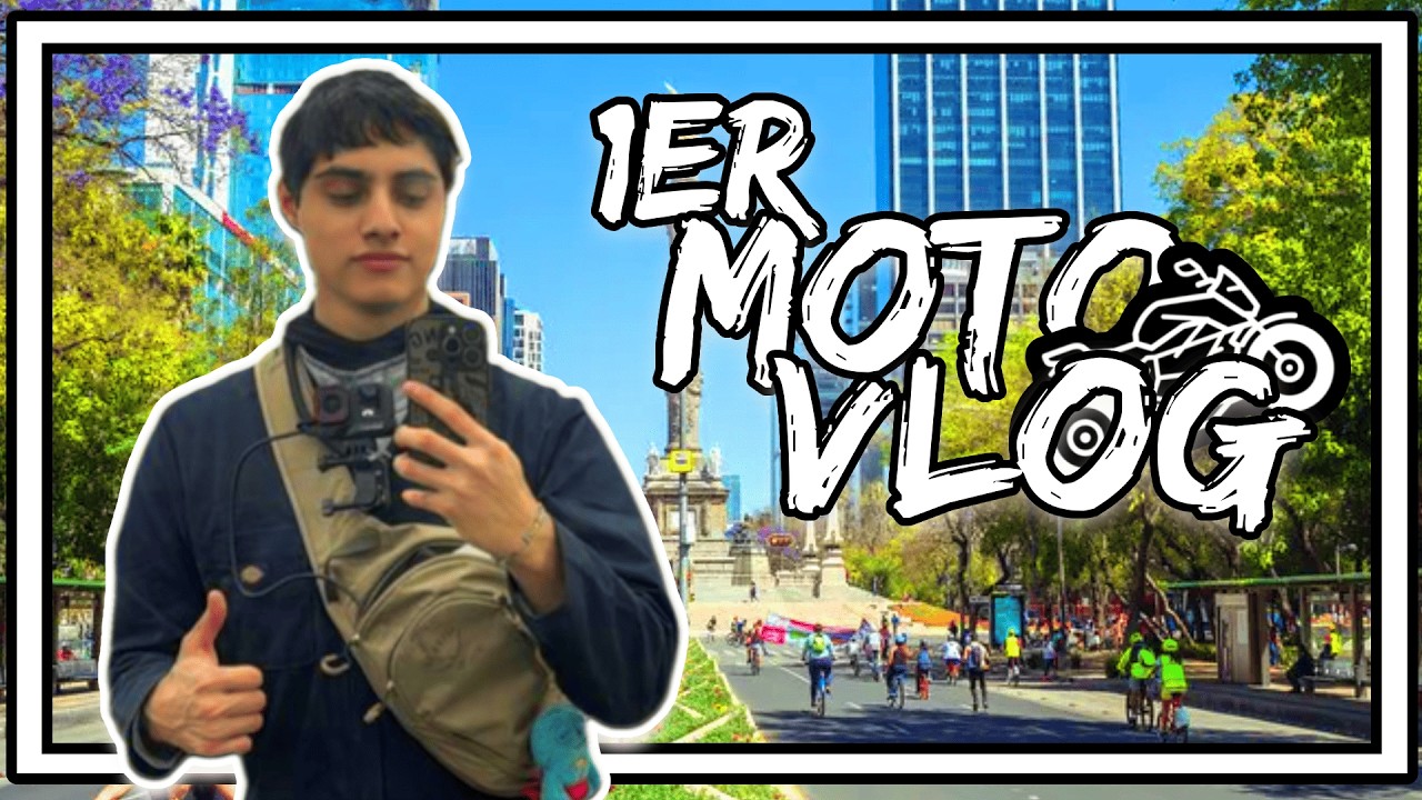 Así es SER REPARTIDOR en la CDMX | Mi primer motovlog 🇲🇽🏍️