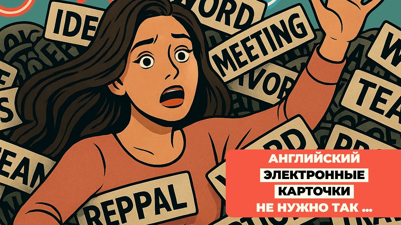 Почему Вы НЕ Можете Использовать Английские Слова, Которые Учите || 5 Ошибок Электронных Карточек