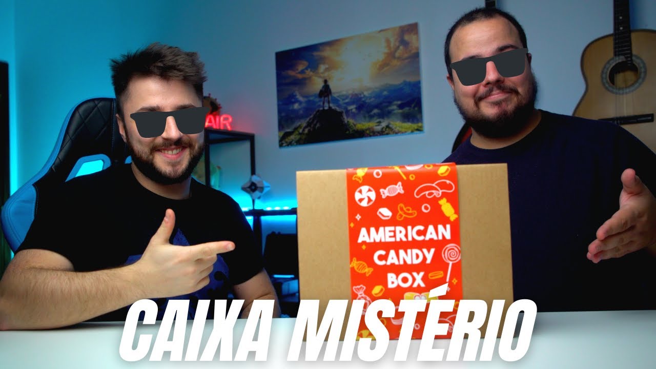 Caixa misteriosa de doces - EUA e Asia (Feat Miguel Pinto Ferreira)