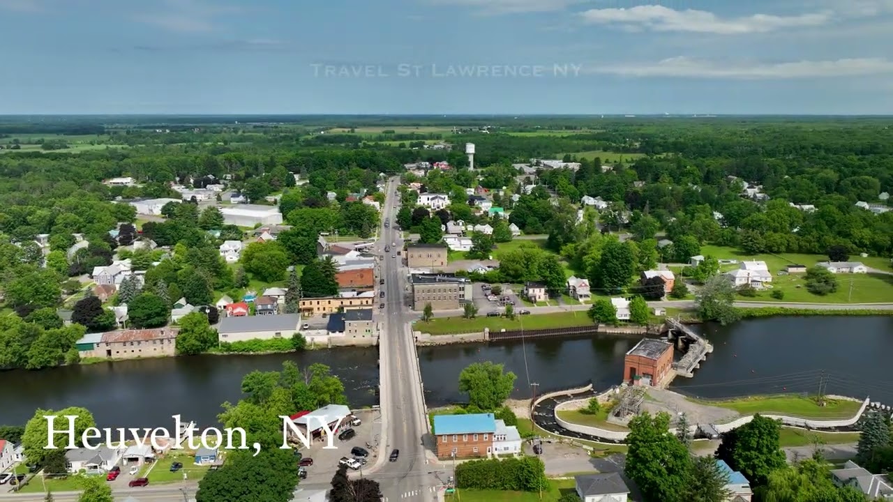 An Aerial Tour of St. Lawrence County, NY.