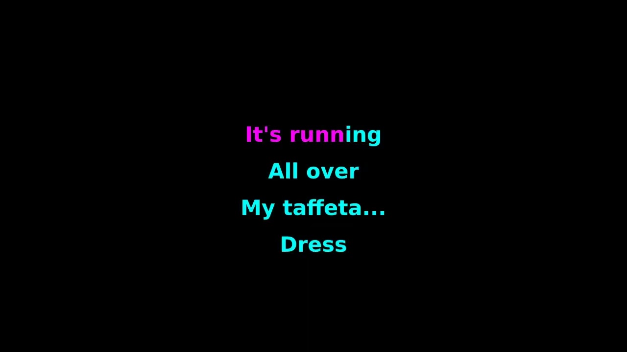 Cidny Bullens - It's Raining On Prom Night (Tuul Karaoke)