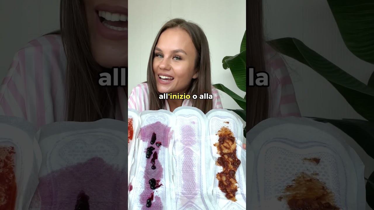 SCOPRI COSA TI STA DICENDO IL TUO SANGUE MESTRUALE!⚠️