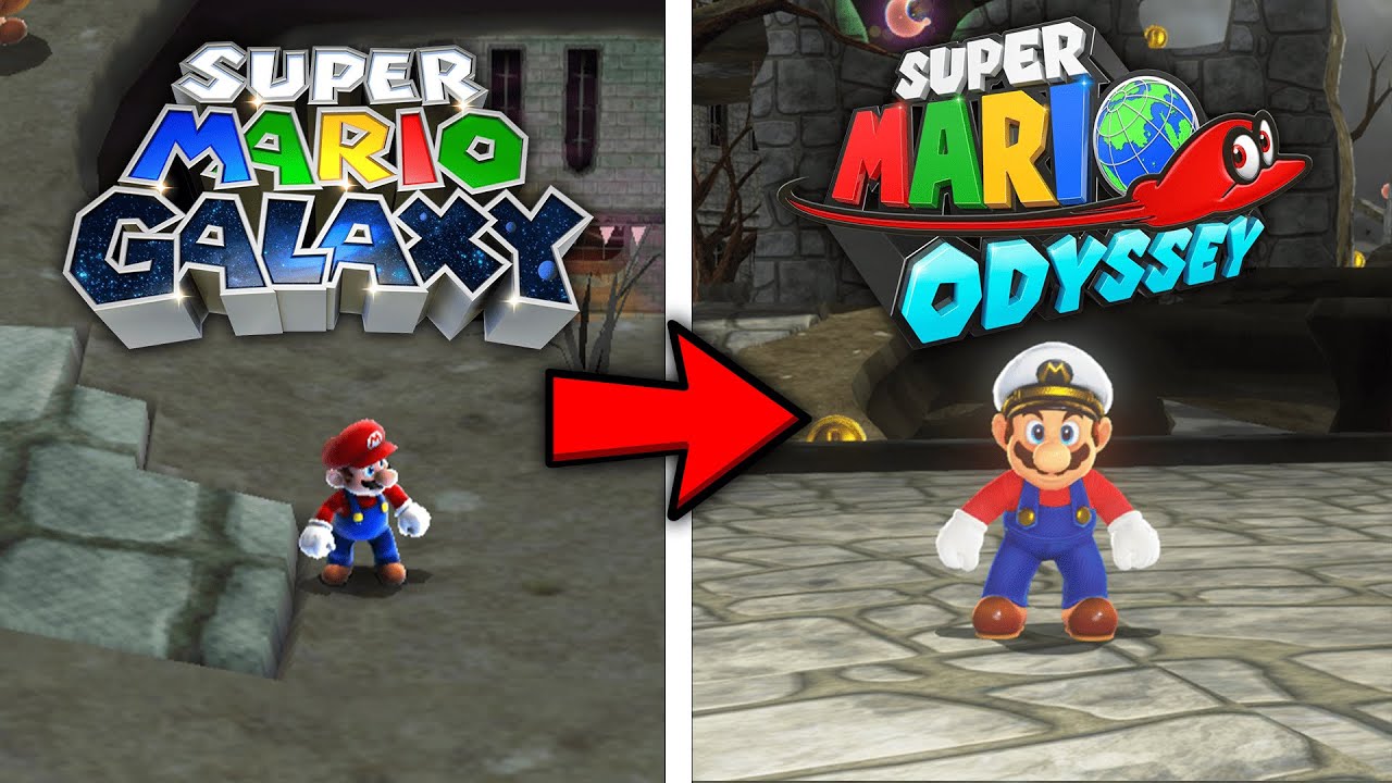 SUPER MARIO GALAXY, ma è su SUPER MARIO ODYSSEY!