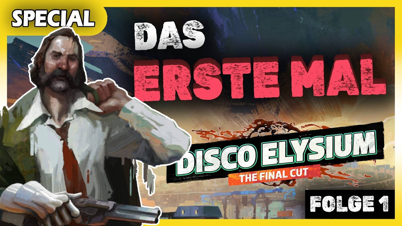 Anders als erwartet! - DISCO ELYSIUM Podcast-Tagebuch E1 | ft.  @kleinerlordiii ​