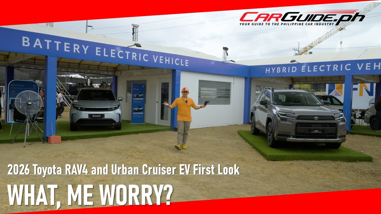 Toyota RAV4 Urban Cruiser EV 2026 года: Что, мне беспокоиться о ценах на топливо? | CarGuide.PH
