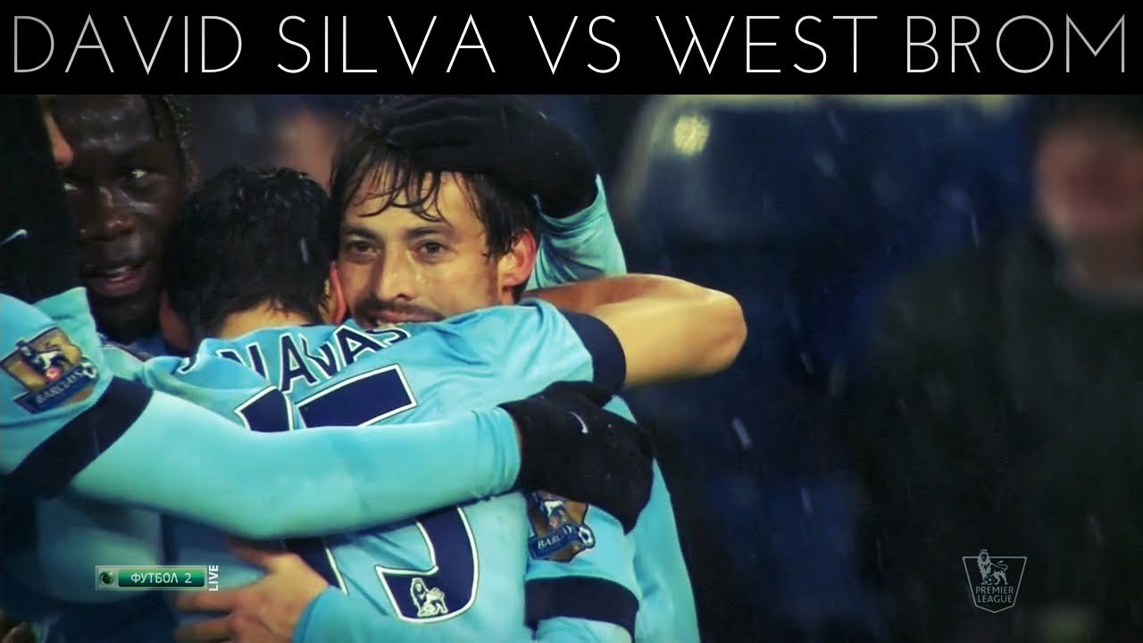 David Silva vs West Brom (A) 2014-2015 EPL HD