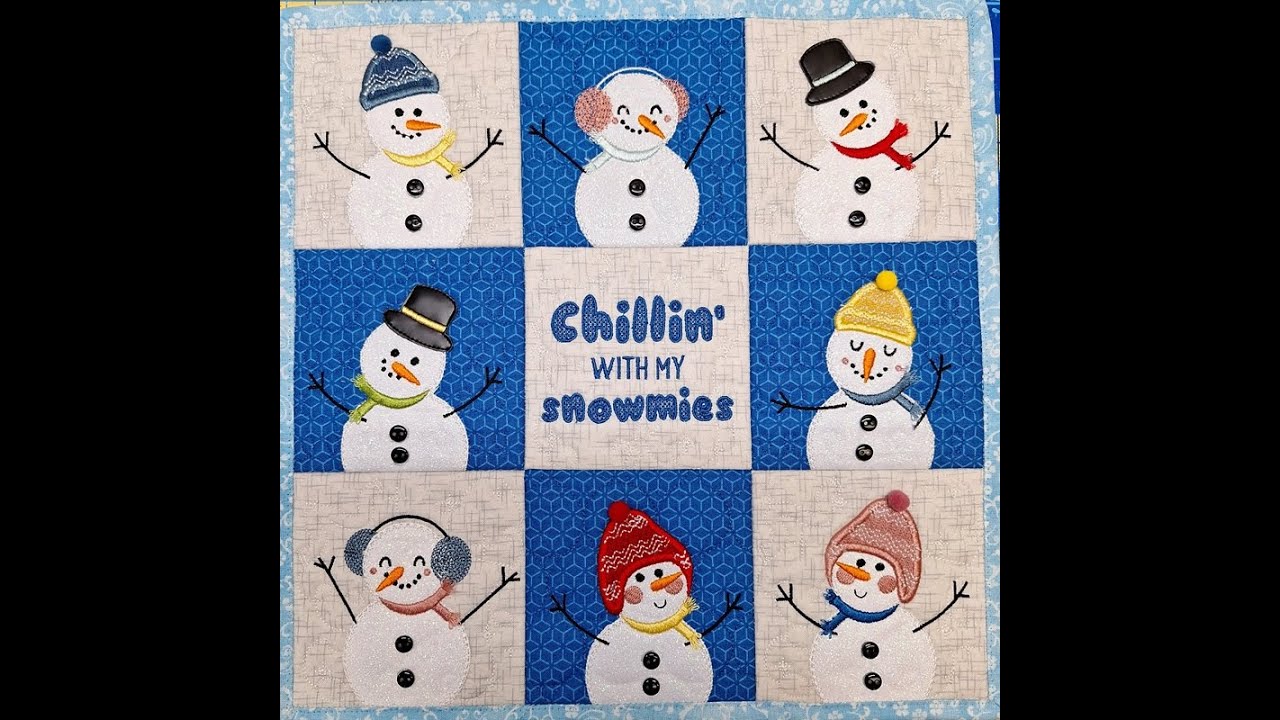 Kimberbell Mini Quilts January Part 1 January 2, 2024