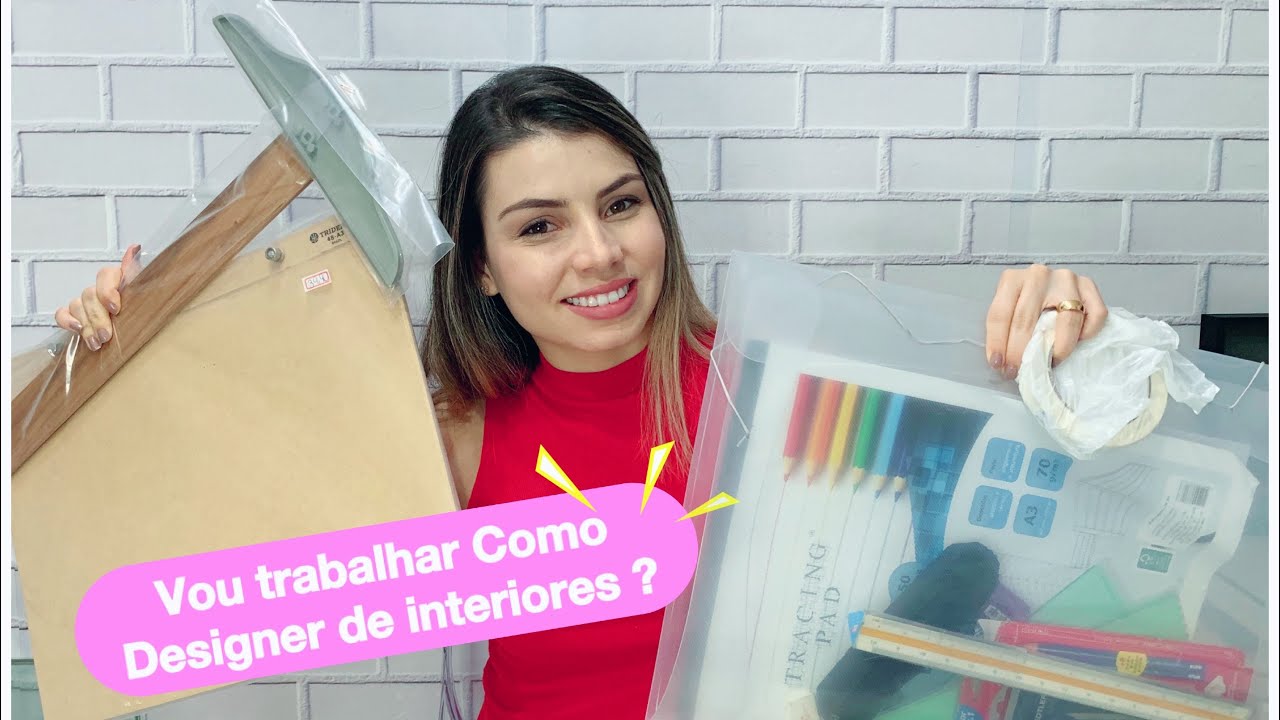 FACULDADE EAD | VOU TRABALHAR COMO DESIGNER DE INTERIORES?+ MATERIAIS ESCOLARES |#PALOMASOARES