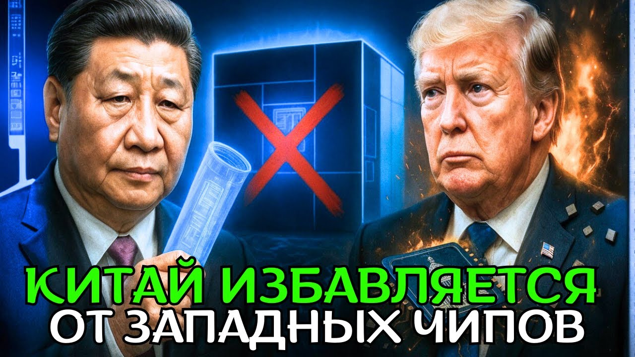 Шок на рынке чипов:Китай отказывается от ASML и TSMC- утечка чертежей разрушила господство чипов США