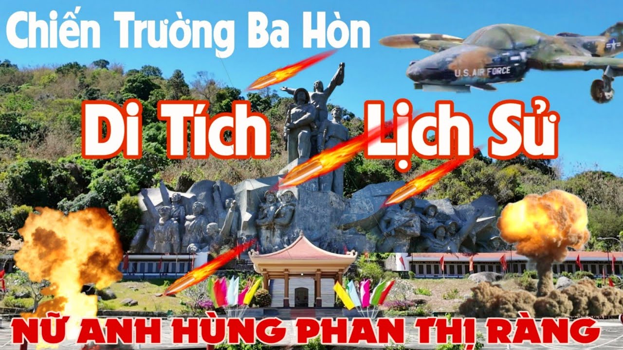 Lên núi Hòn Đất và xuống hang Quân Y, mộ chị Sứ - Chiến trường Ba Hòn, di tích lịch sử Kiên Giang.