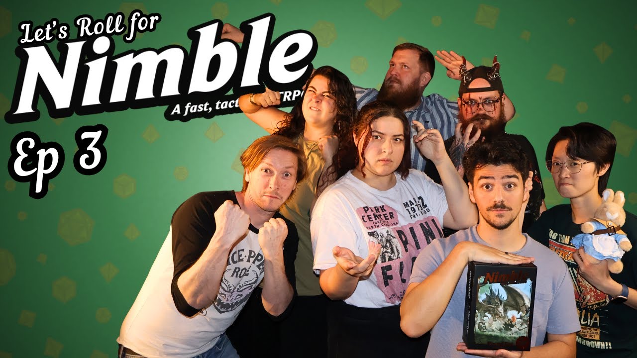 Let's Roll for Nimble Ep 3 | The Fast-Paced 5e-Compatible TTRPG You Need to Try
