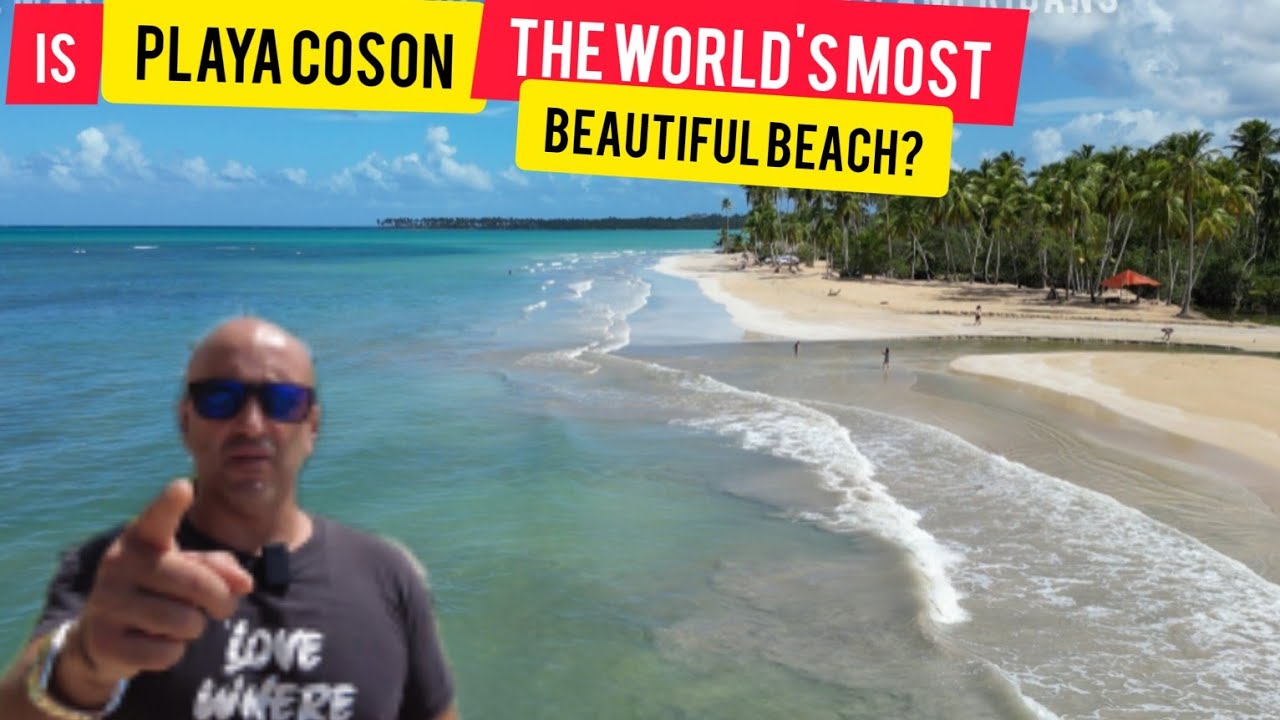 The Beauty of Playa Coson | Luis Restaurant | Las Terrenas | Dominican Republic 🇩🇴 | KASH