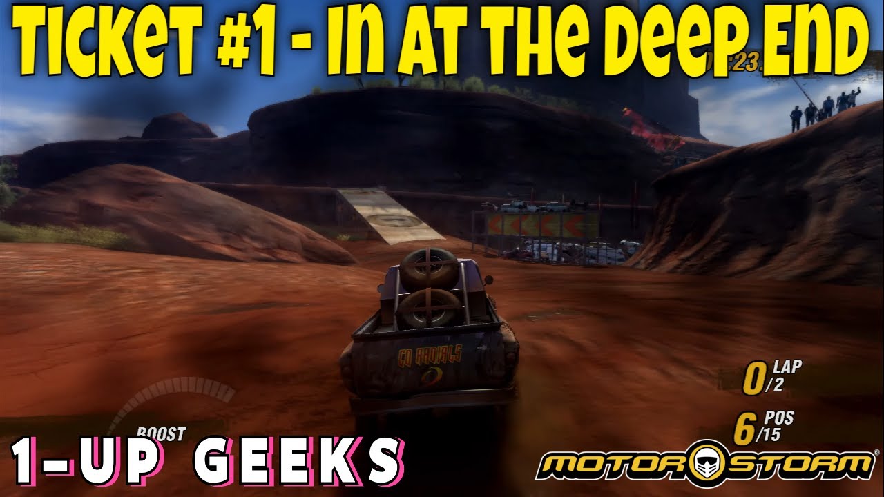 MotorStorm (PS3) - Ticket #1: In at the Deep End (4K)