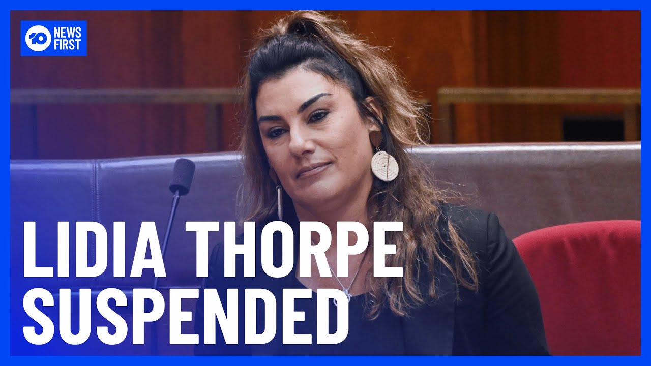 Senator Lidia Thorpe Suspended After Row With Pauline Hanson | 10 News First