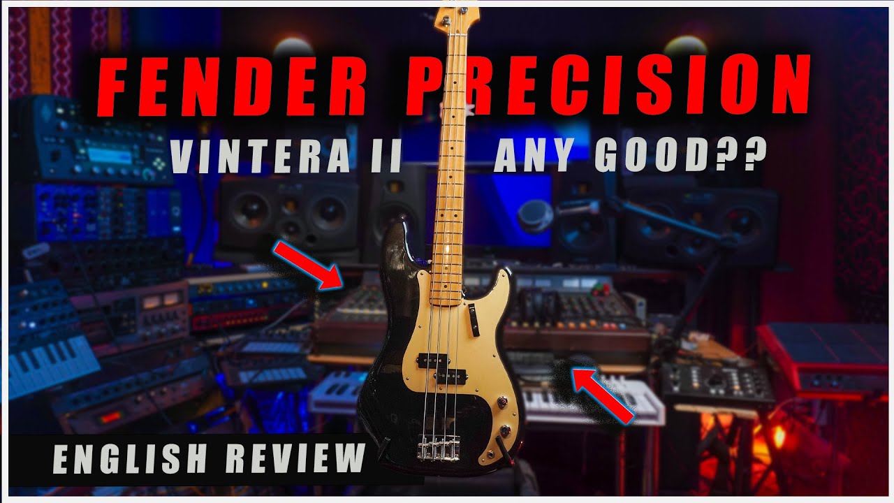 Fender Precision — это бас, который стоит купить? Моё мнение и опыт использования Fender Vintera ...