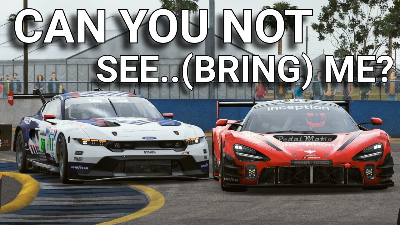 Sebring Hates Me… But THIS Happened #lemansultimate #simracing #sebring #mustang #gt3