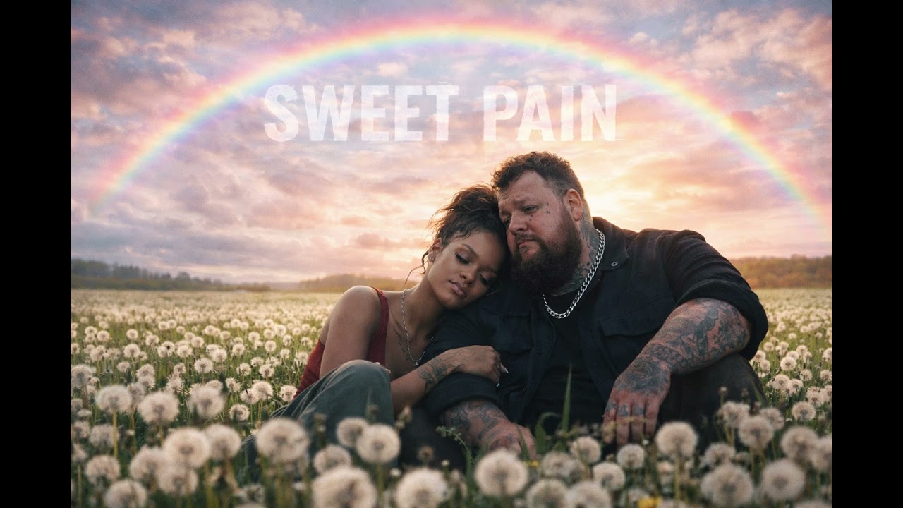 Sweet Pain—Jelly Roll & Rihanna (Official Audio Visualizer) | Soulful Country & R&B Ballad