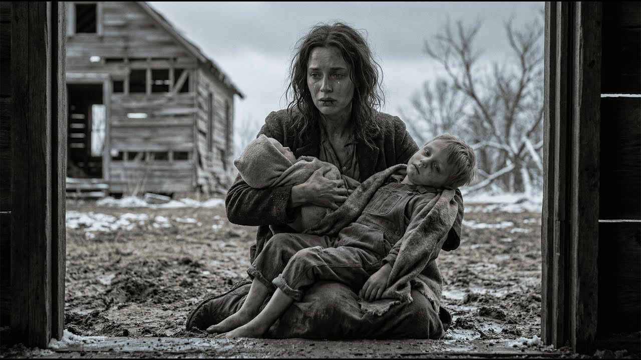 The Widow's Children Couldn't Walk Anymore — A Broken Rancher Carried Them All