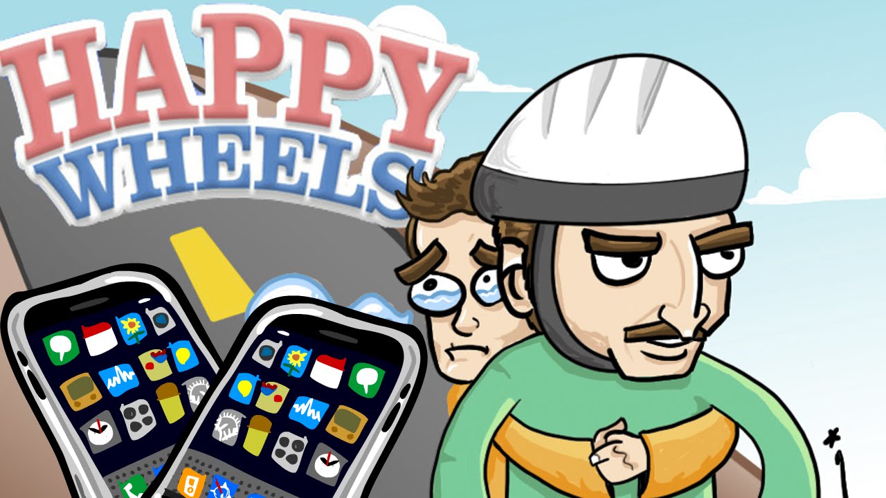 Happy Wheels - Отец и Сын. Новые Уровни! (iOS)