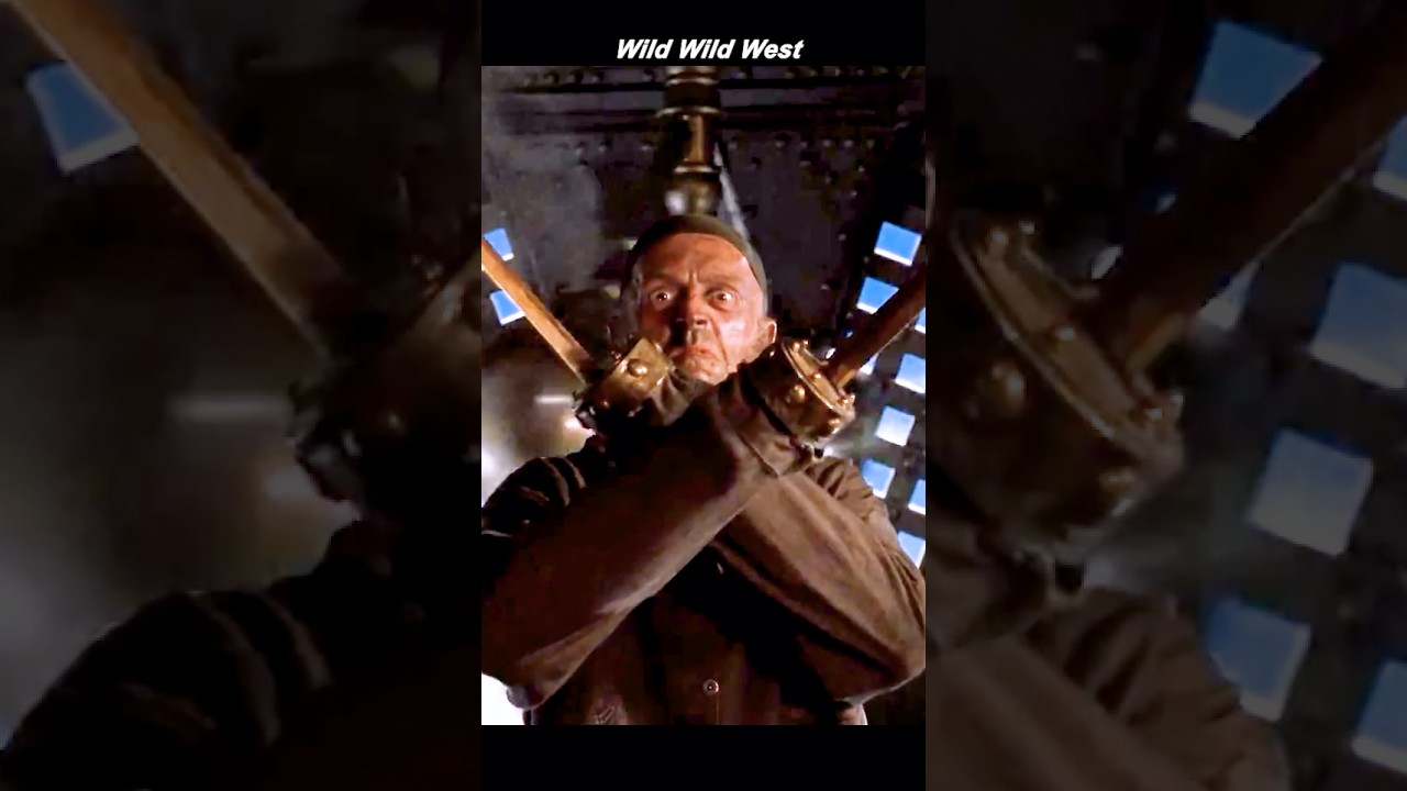 #movie #film 🤠💥 Will Smith vs. The Invincible Steel Giant &ndash; Wild Wild West (Best Scene!) 🛡️🤖