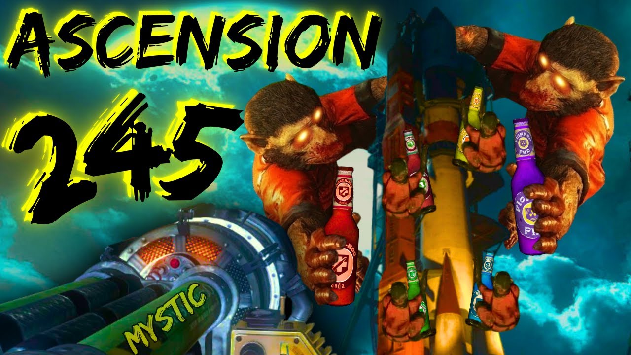 BLACK OPS 1 ZOMBIES "ASCENSION" ROAD TO WORLD RECORD HIGH ROUND BEST STRATEGY GUIDE!