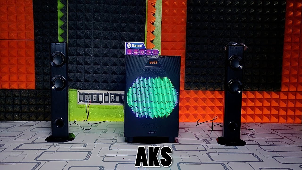 F&D T300X Home Theatre UnBoxing, Sound Test & Review by AKS