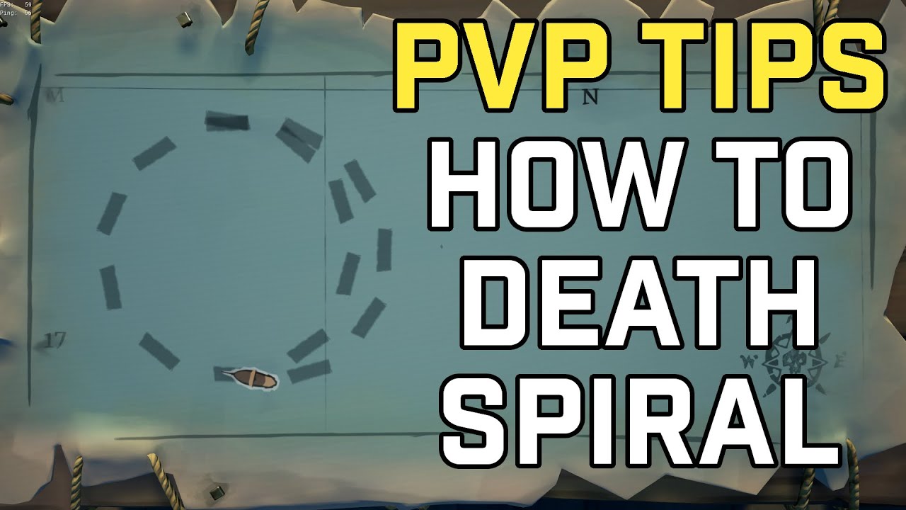 How to Death Spiral [PVP TIPS] | Sea of Thieves