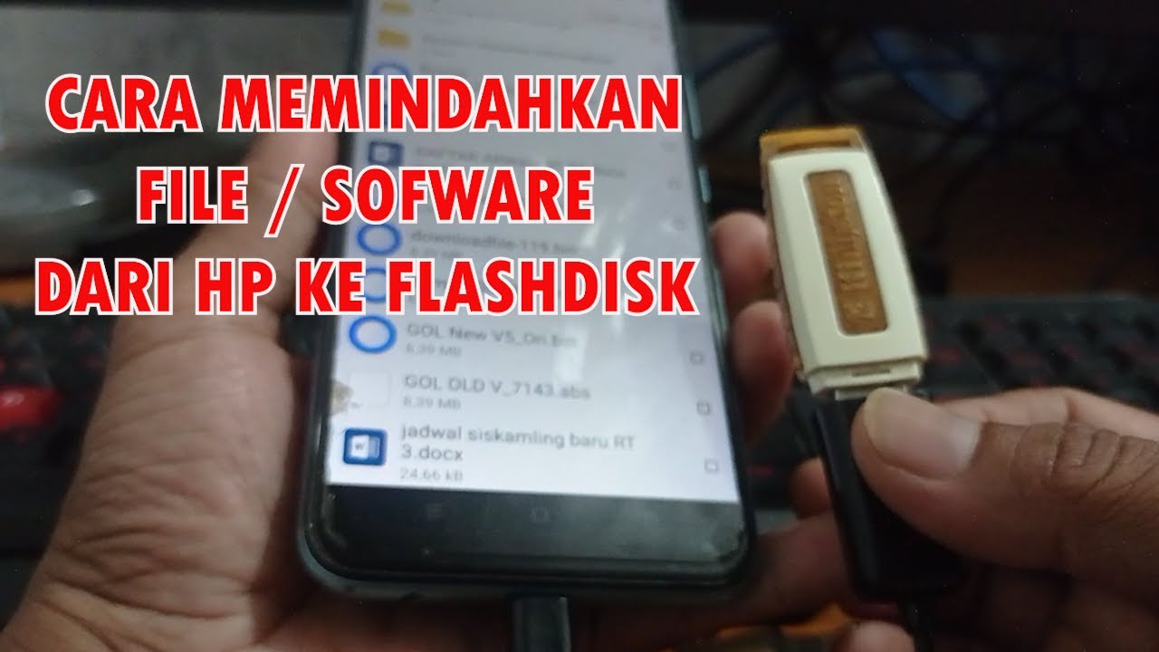 Cara mengisi sofware receiver dari hp ke flashdisk