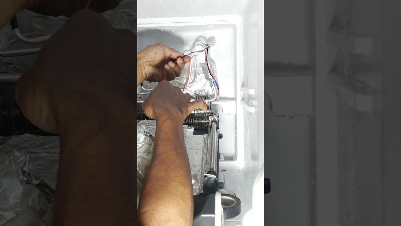 MEMPERBAIKI KULKAS AQUA DUA PINTU TIDAK BISA BEKU