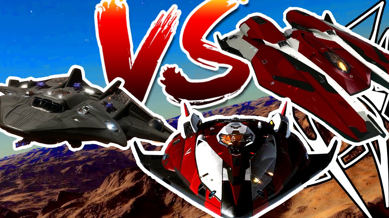 Фер-Де-Ланс против Мамбы против Питона MK2 &mdash; Elite Dangerous