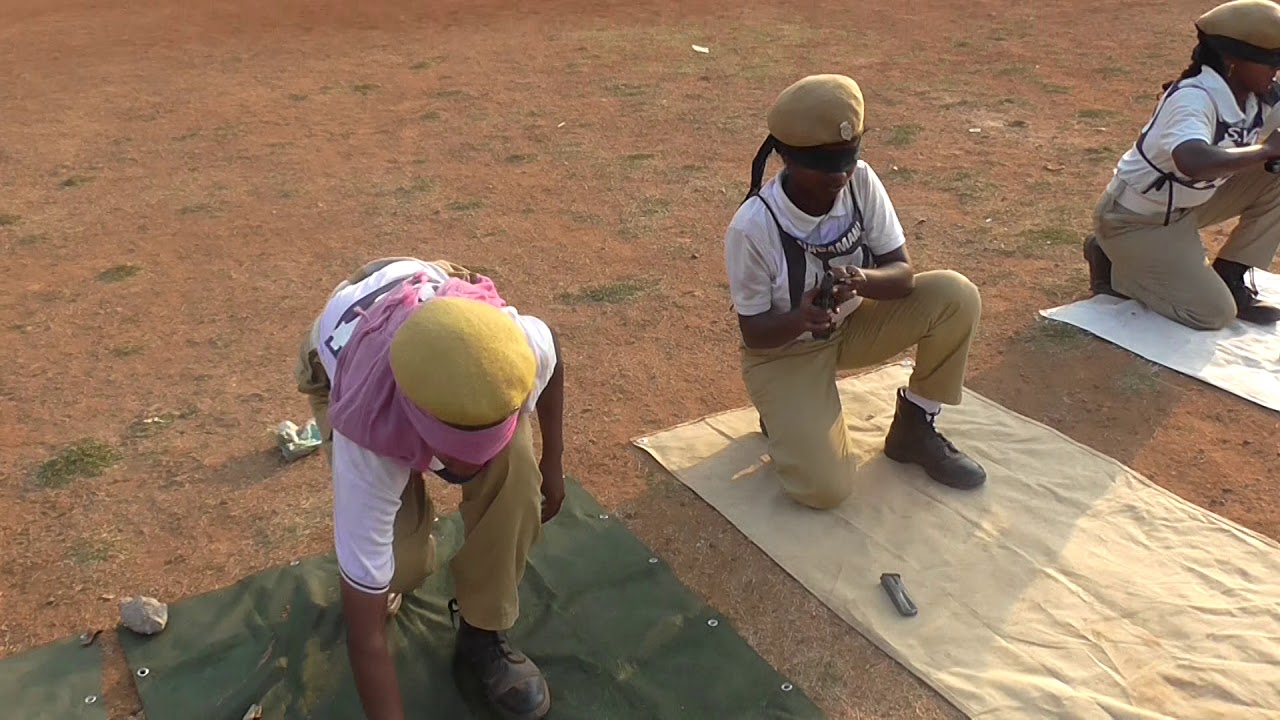 9 mm Pistol  Stripping & Assembling Techniques by PTC, Ongole