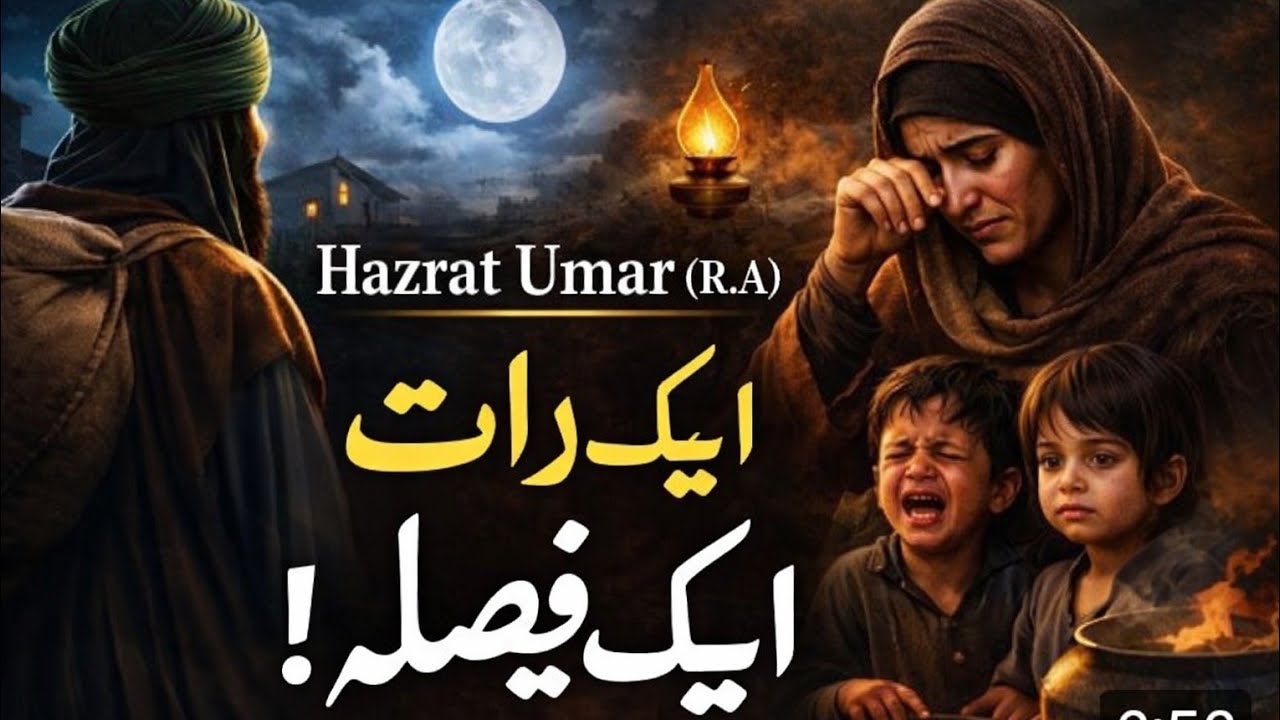 Hazrat Umar (R.A) – A Night of Justice & Mercy | حضرت عمرؓ کی رات: عدل و رحم کی عظیم مثال