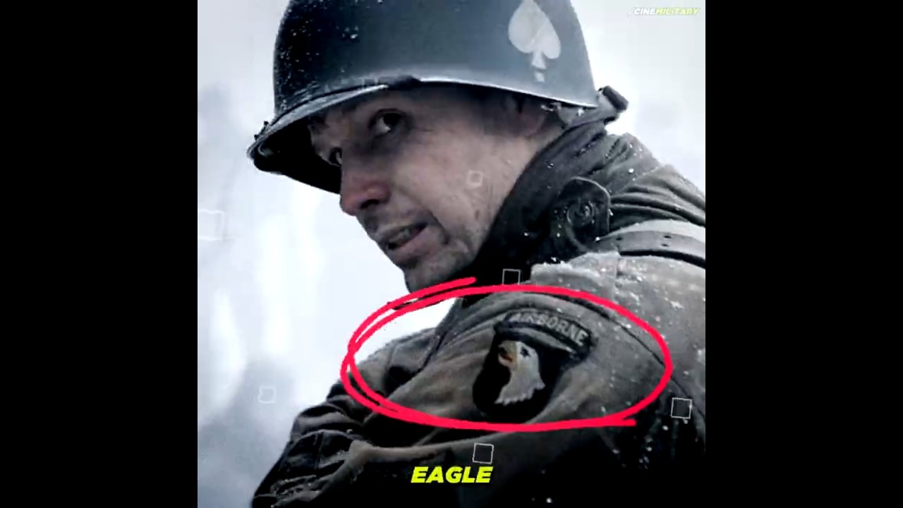 Why 101st Airborne Fought Without Eagle Patches? - Band of Brothers!