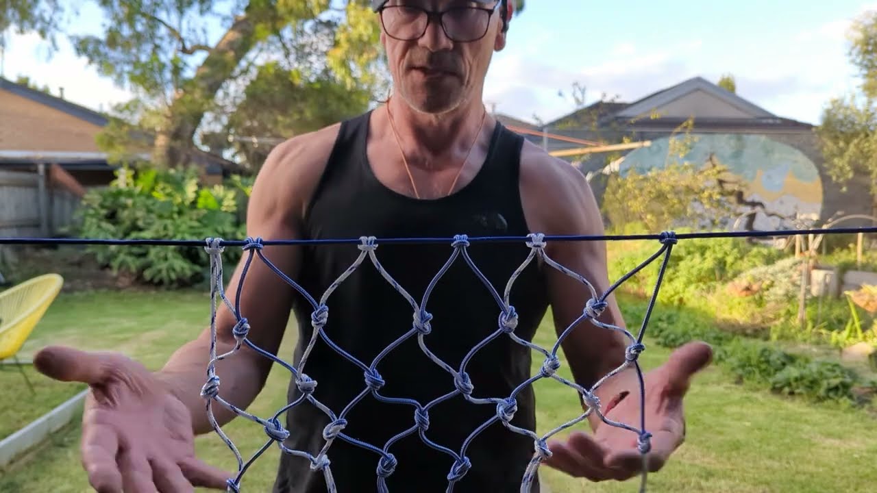 Making a gill net