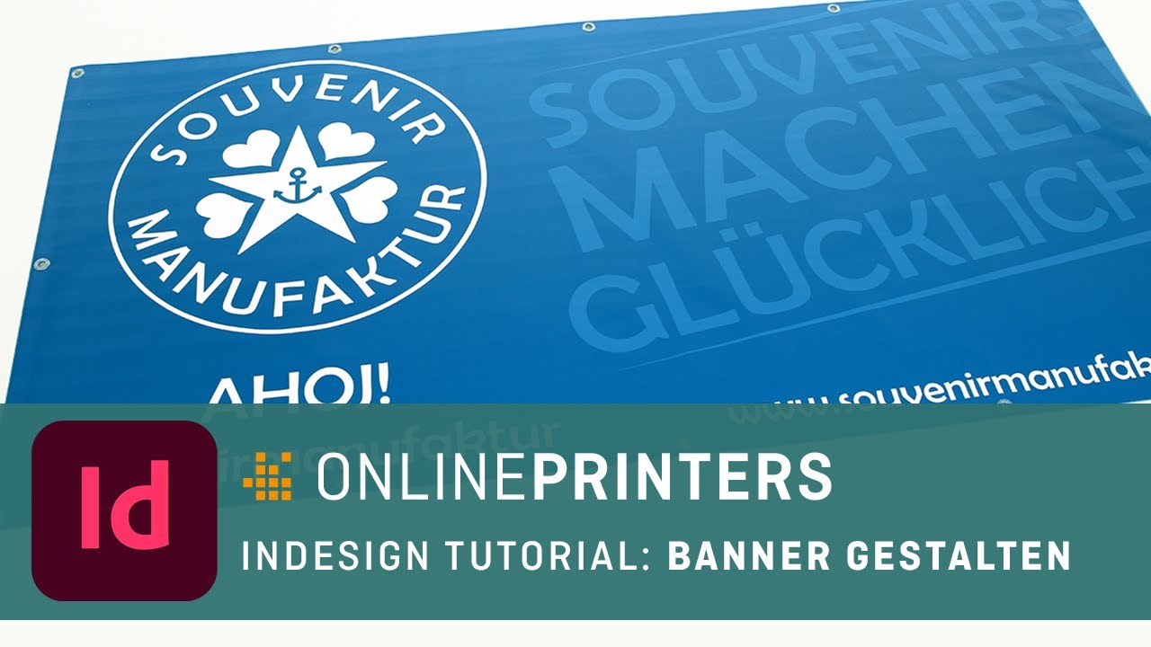 InDesign-Tutorial: Banner-Design - Banner gestalten