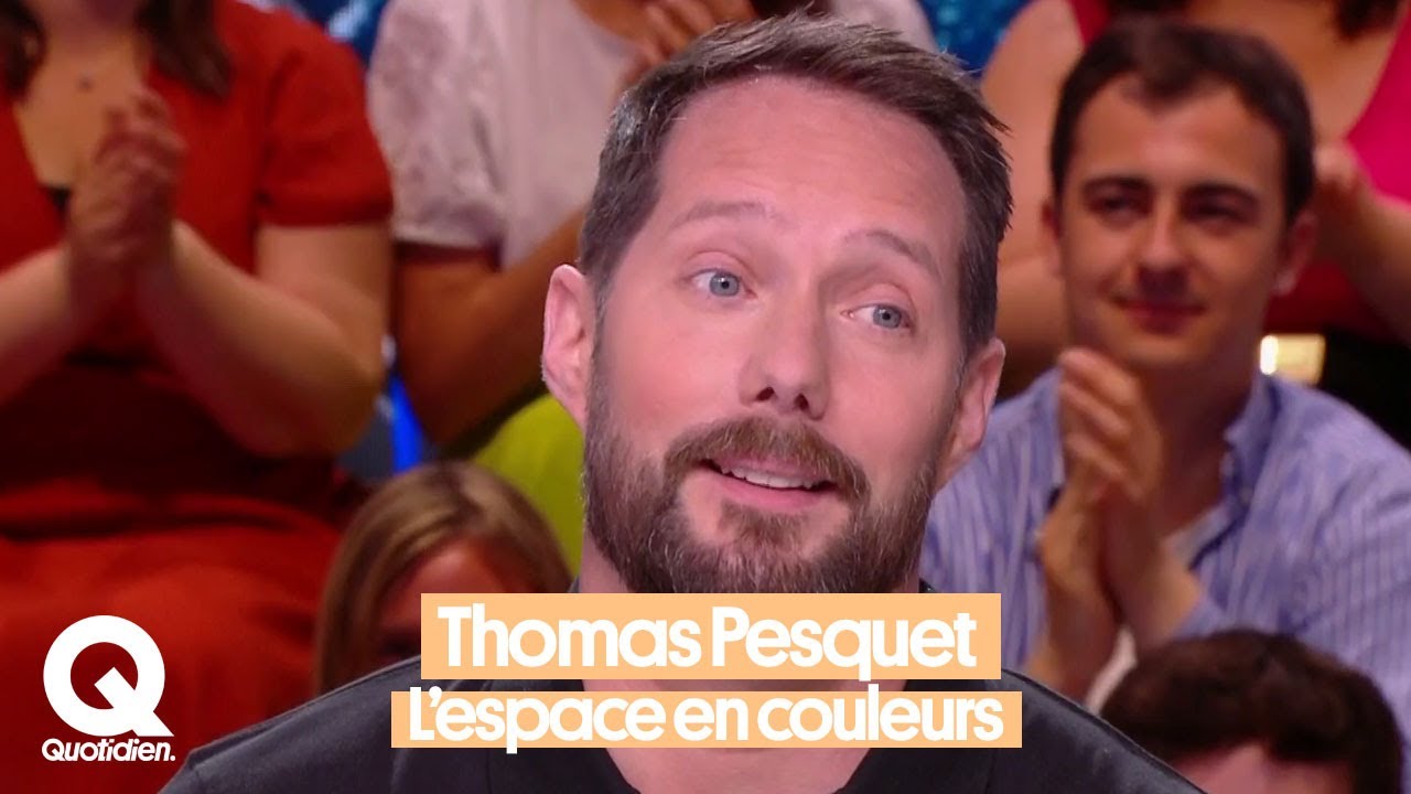 Thomas Pesquet met de la couleur dans l'espace