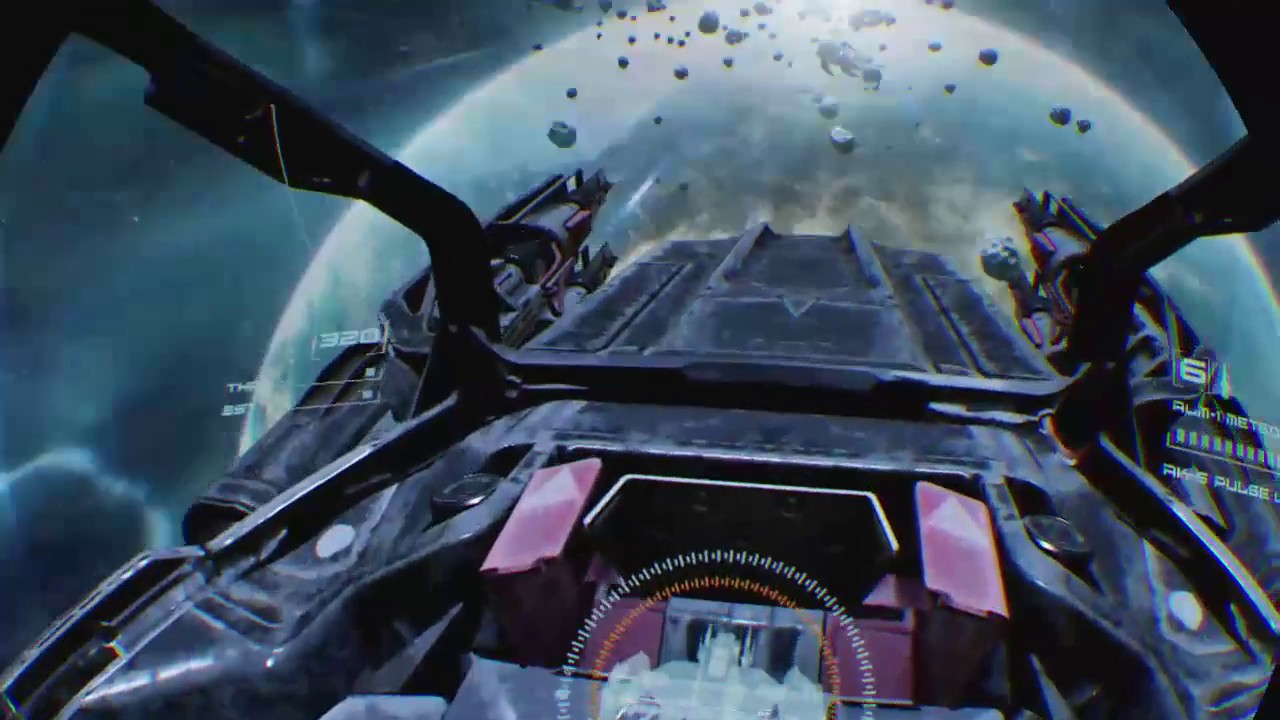 End Space (PSVR) gameplay